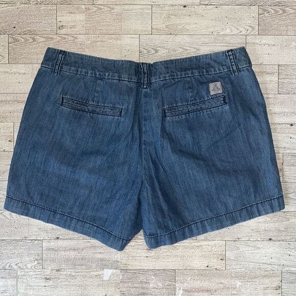 Tommy Hilfiger, Retro, Lightweight, Medium Blue, Denim Shorts - Picture 4 of 8
